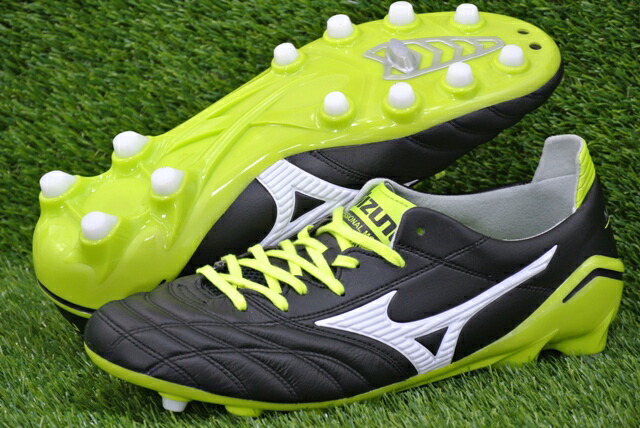 mizuno morelia neo black green