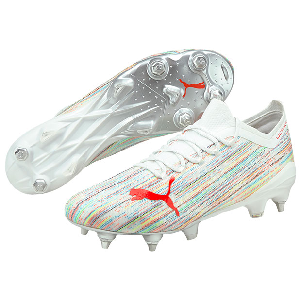 日本未発売 スピードが必要なアスリートのたちへ プーマ ウルトラ1 2mx Sg Puma 取替式サッカースパイク 04 500円引きクーポン