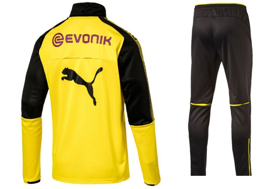 プーマ Puma ボルシアドルトムント Bvb 1 4トレーニングトップ トレーニングパンツ上下セット