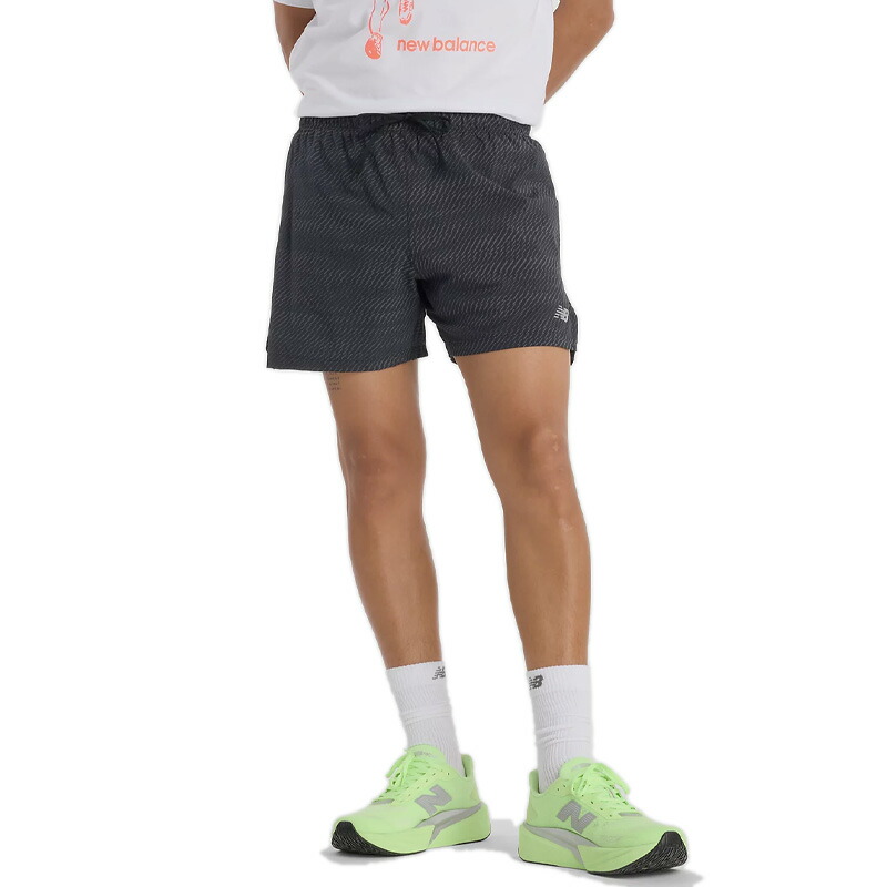 ニューバランス New Balance RC リフレクティブショーツ 5インチ インナー付き MS53279BT メンズ ランニング ウエア 25FW