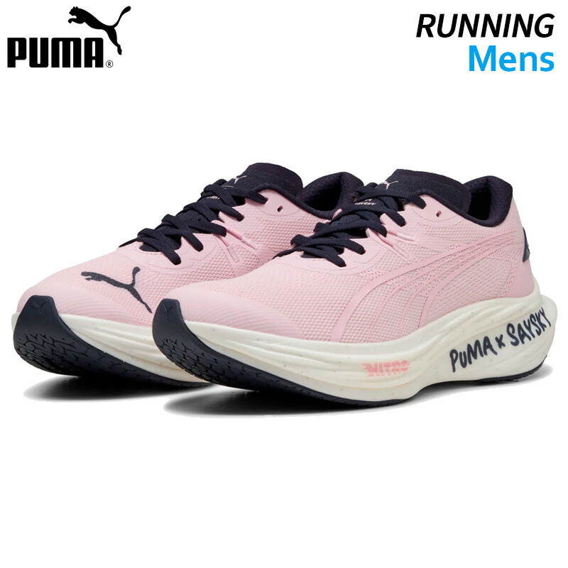 【40％OFF SALE】プーマ puma PUMA x SAYSKY ディヴィエイト ニトロ 3 311058-01 メンズ ランニングシューズ 25SS