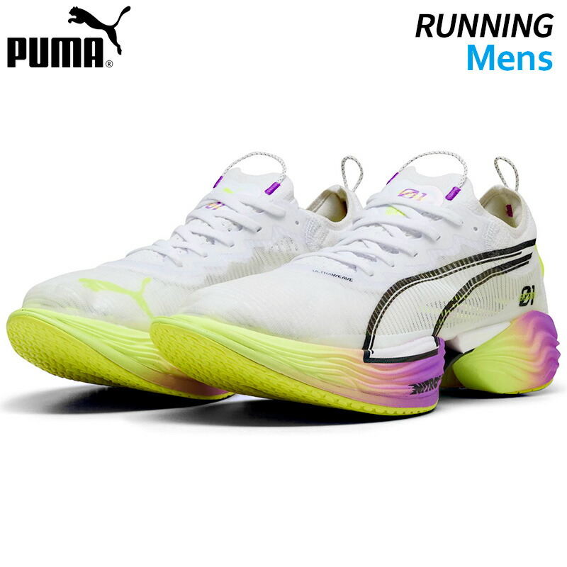 プーマ PUMA カーボンプレート ランニングシューズ 24cm ニトロ プーマ】カーボンプレート搭載の本気の厚底レーシングシューズ