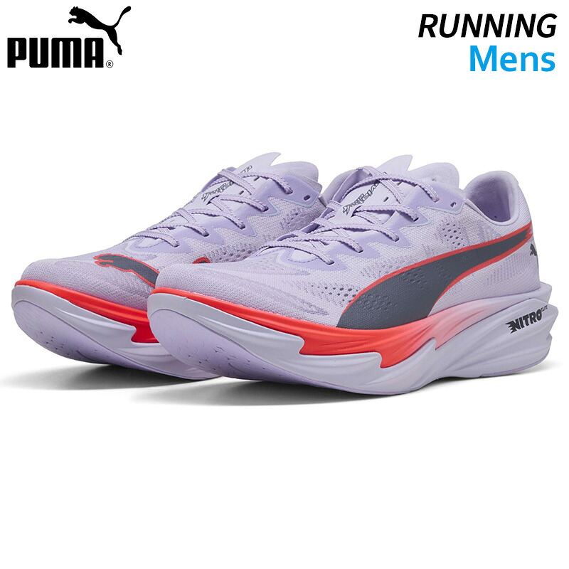 プーマ puma ディヴィエイト ニトロエリート 4 31212708 メンズ ロード レーシング ランニング シューズ カーボン 軽量 26AW｜athlete1