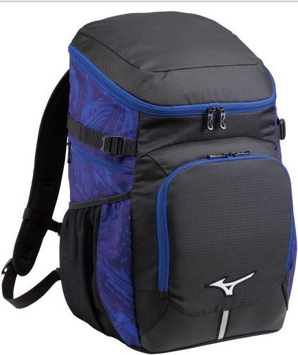 ミズノ Mizuno レプリカバックパック 40l 33jd0602 ブラック ブルー Psicologosancora Es