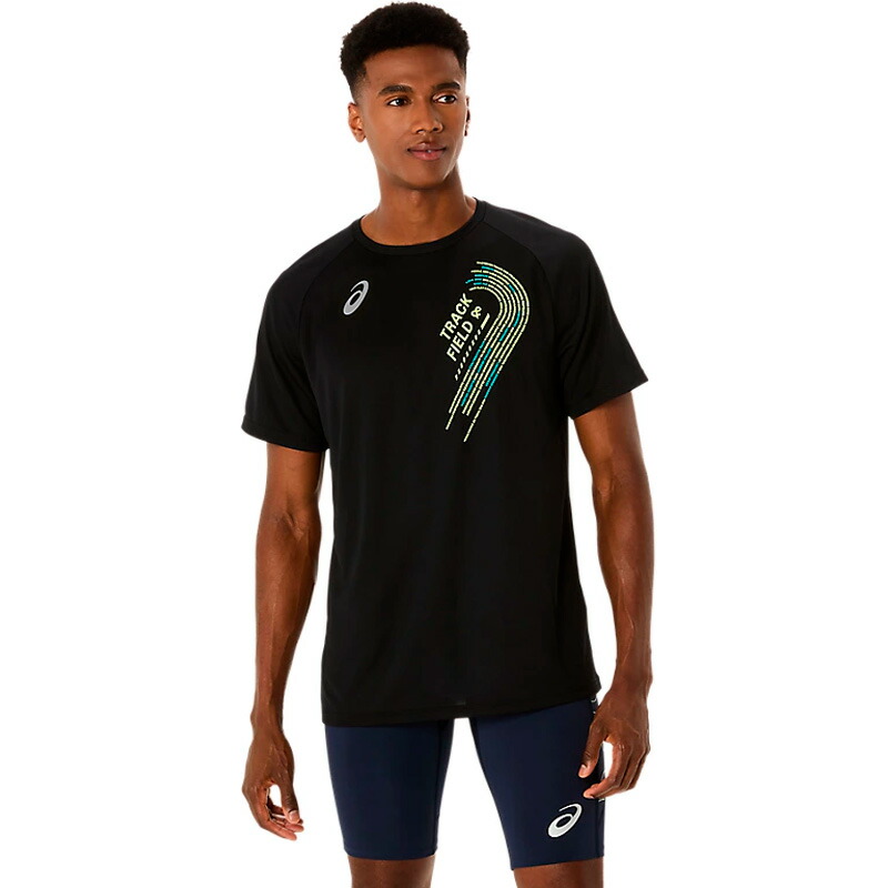 楽天市場】アシックス トラック プラクティス グラフィック 半袖シャツ