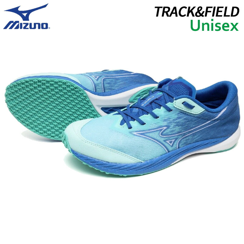 ミズノ MIZUNO ウエーブデュエル 4 U1GD255013 ユニセックス 陸上 レーシング シューズ 25AW