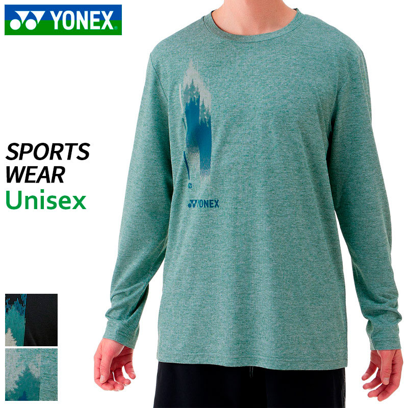 【楽天市場】【SALE 40%OFF】ヨネックス YONEX ユニロングスリーブTシャツ フィットスタイル 16805 ユニセックス テニス ...