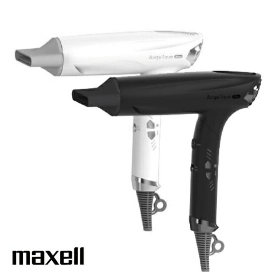 Angelique Pro マクセル アンジェリーク プロ プロフェッショナルヘアドライヤー　MXDR-P1000｜ブラック、ホワイトよりお選びください