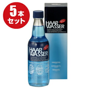 （５本セット）加美乃素 ハールワッサー ヘアローション 360ml（ラージサイズ）【医薬部外品】