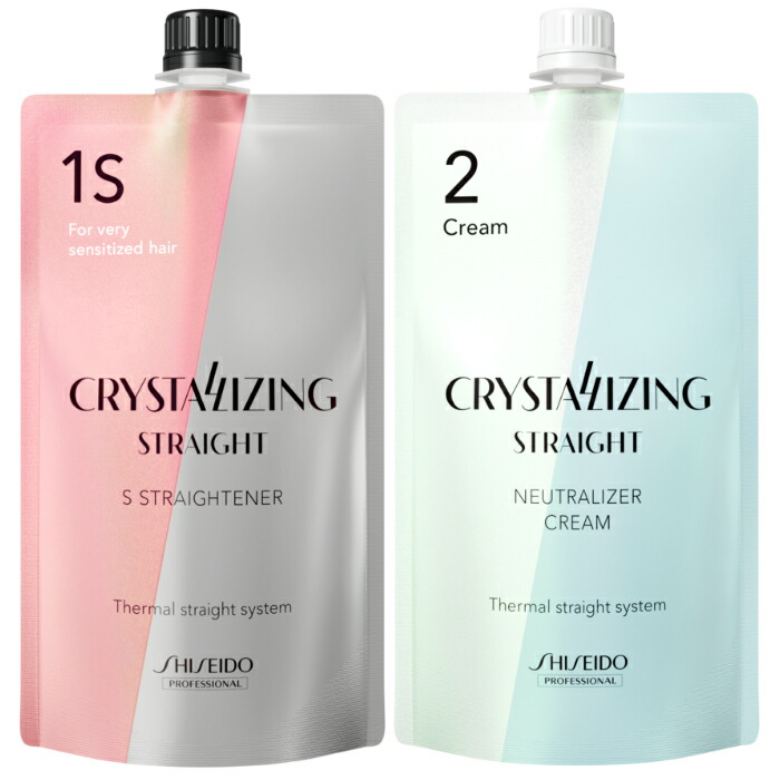 楽天市場】資生堂 クリスタライジングストレート α H 1剤 400g