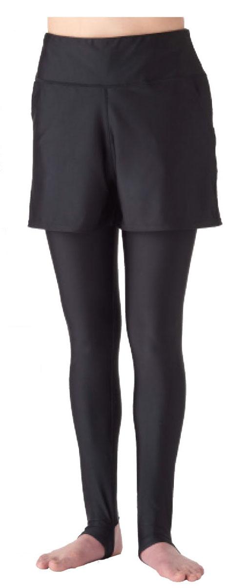 フィットネス水着 先生水着 トレンカレギンス スカートパンツ 水陸両用紫外線対策 トレンカ 先生用水着 先生水着小学校 水着黒スパッツ 水着スパッツ Uvカット 紫外線防止 ラッシュガード レギンス アクアビクス 先生水着小学生 教師用水着 スパッツ レギンス o05