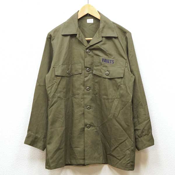 実物 新品 デッドストック 米軍 ユーティリティシャツ OG-507