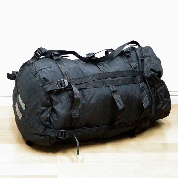 New Real Thing U S Forces Nylon Compression Bag Black Military Releasing Article Combat Camping アウトドアアメリカサバゲー