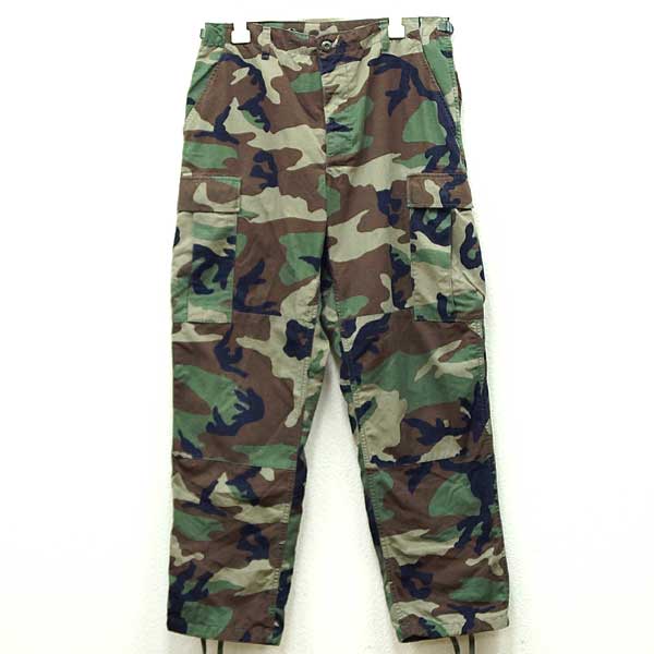 楽天市場】【中古】◇実物 米軍 ウッドランドカモ BDU ノンリップ地