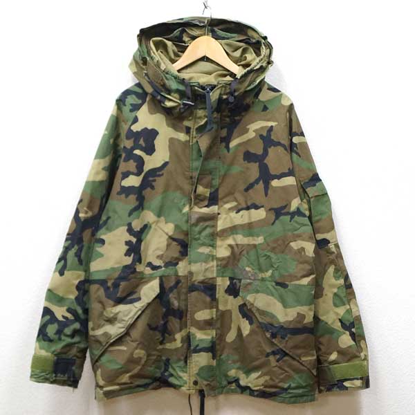 訳あり ジャンク品【中古】実物 米軍 ECWCS ゴアテックスパーカー ウッドランドカモ GORE-TEX ミリタリー アウトドア アメリカ 迷彩 US エクワックス WOODLAND マウンテンパーカー USED 古着 VINTAGE USA 9,872円