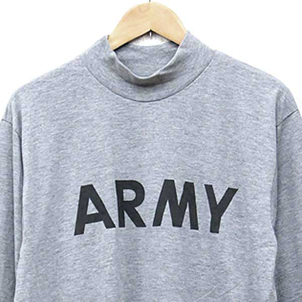 【楽天市場】新品 実物 アメリカ陸軍 US.ARMY ハイネック Tシャツ リフレクター反射プリント トレーニングウェア デッドストック♪両面