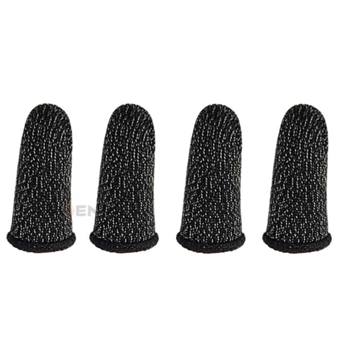 楽天市場 指サック ゲーム スマホ 荒野行動 4個入り Pubg 手汗対策 高感度 指カバー Iphone Android ブラック オートパーツ フェニックス