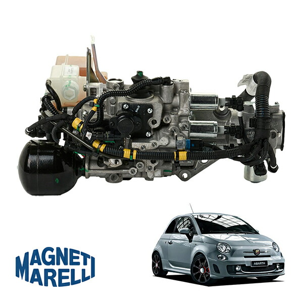 【MAGNETI MARELLI 正規品】 ABARTH アバルト 500 595 695 500C 595C 695C 312型 セレスピード シフトユニット ギアボックス ユニット 55189788 マネッティ マレリ 純正OEM