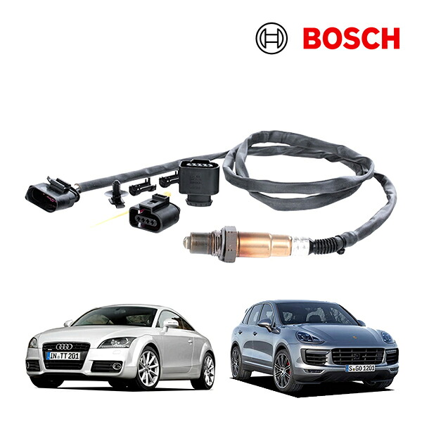 【BOSCH 正規品】 ポルシェ カイエン 958 アウディ TT 8N3 8N9 A3 8D2 B5 8D5 A8 4E 3.2L ボッシュ製 ラムダセンサー O2センサー 1K0998262E