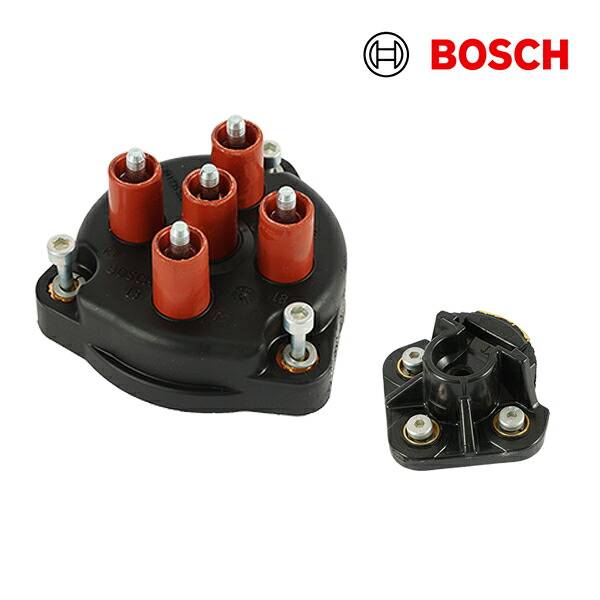【BOSCH 正規品】 ベンツ R129 500SL C140 CLクラス M119 V8 5.0L デスビローター デスビキャップ 2点セット 1235522430 1234332422