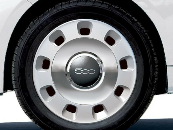 Fiat 500 純正パーツ 4個セット☆スタッドレスタイヤ用センターキャップ FIAT フィアット 純正 500X 334 チンクエチェントエックス