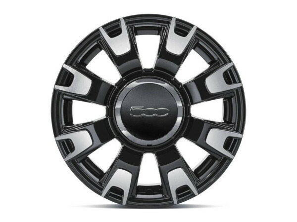FIAT フィアット500 純正ホイールキャップ ホイールカバー 4枚セット フィアット500純正ホイールキャップ4個セット - メルカリ