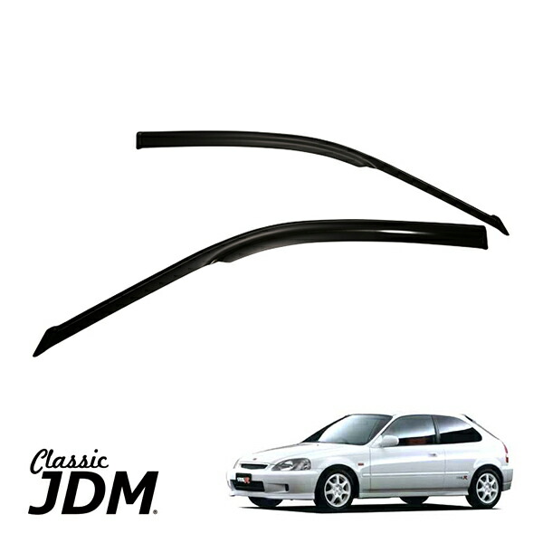 EKシビックEK3 EK4 EK9 ドアバイザー 楽天市場】シビック EK 6代目 ドアバイザー ダーク パーツ EK9