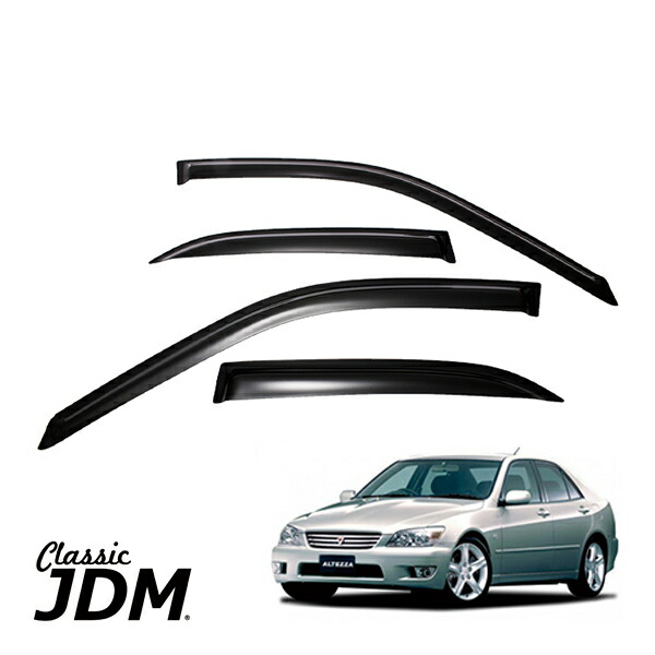 楽天市場】アルテッツァ セダン専用 サイドドアバイザー 1台分