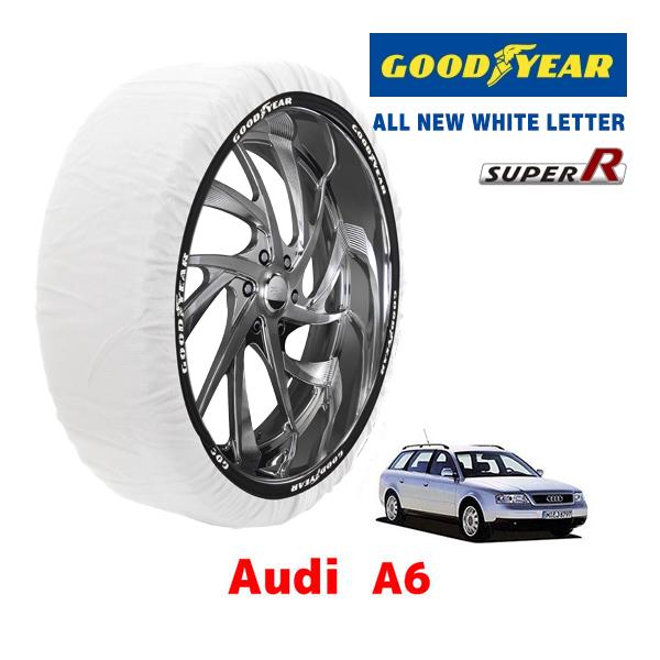【GOODYEAR 正規品】グッドイヤー スノーソックス 布製 タイヤチェーン SUPER R / Mサイズ アウディ A6 / GH-4BBDV タイヤサイズ： 205/55R16 16インチ用