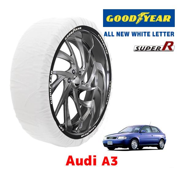 【GOODYEAR 正規品】グッドイヤー スノーソックス 布製 タイヤチェーン SUPER R / Mサイズ AUDI アウディ A3 / GF-8LAQAF タイヤサイズ： 195/65R15 15インチ用 10,920円