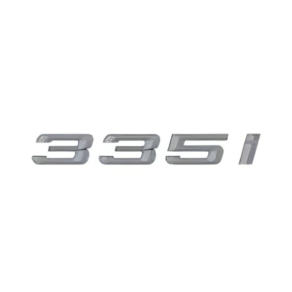 BMW 純正 3シリーズ F30 F31 335i リアエンブレム トランク エンブレム バッジ 51147289894