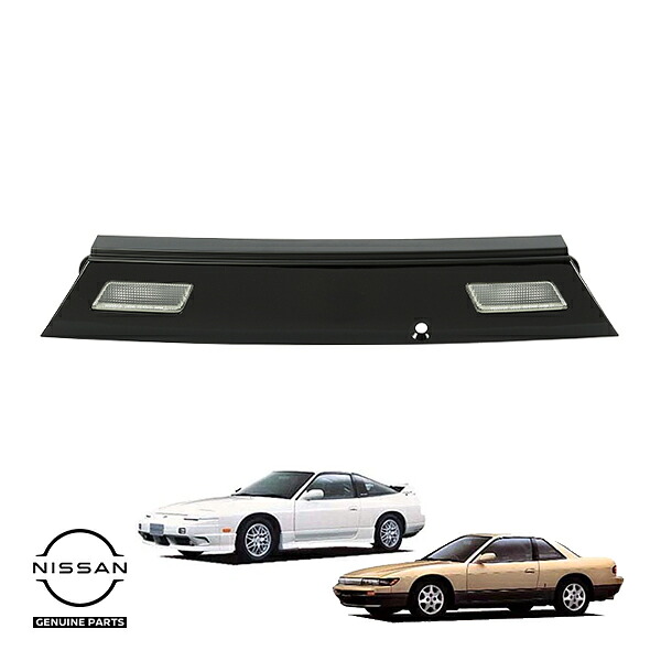 即納 日産 カーボン調 リアガーニッシュ 180SX RPS13 K0810-60F00 純正