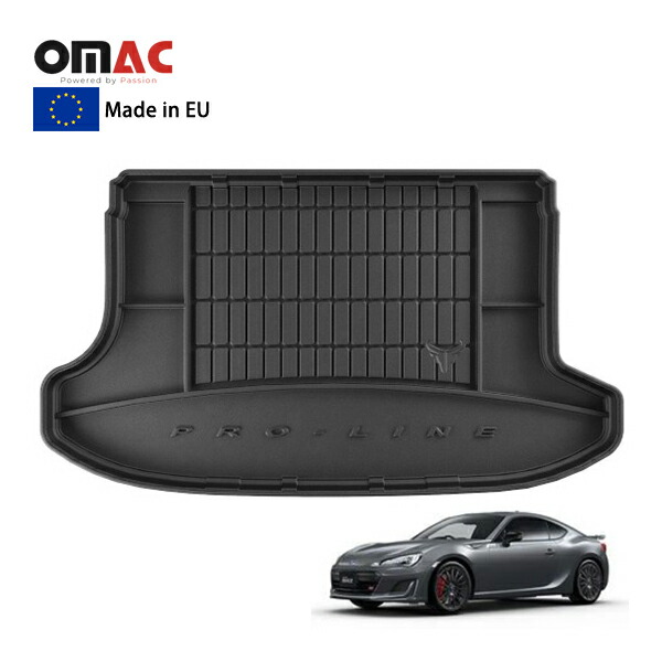 【OMAC 正規品】 プレミアムラゲッジマット スバル 初代 BRZ ZC系 12-20y (平成24年3月～令和2年11月) オールウェザー 高耐久性 ラゲッジトレイ｜オートウェアー店