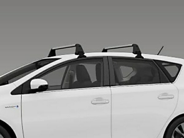 欧州トヨタ 純正 ベースキャリア オーリス AURIS 180系 ルーフバー クロスバー ルーフキャリア 最大積載75kg PZ403-E2613-GA