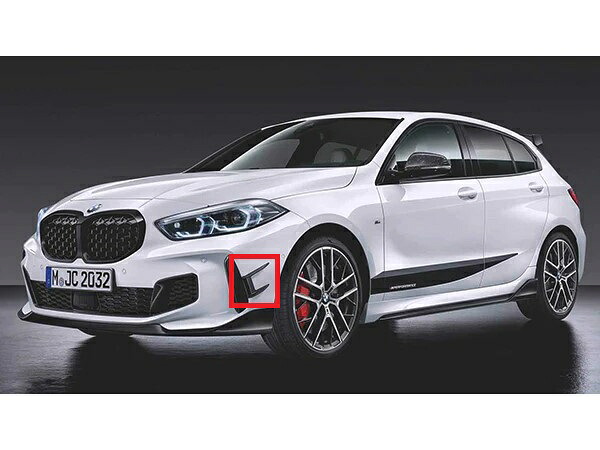 BMW 純正 エアロフリック 1シリーズ F70 右側 51112468204