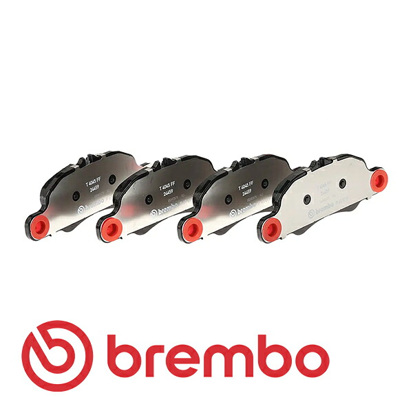 【BREMBO 正規品】 ポルシェ 911 997 カレラ タルガ カブリオレ 3.6L PORSCHE CARRERA TARGA フロント ブレーキパッドセット 左右4枚 ブレンボ プライム ECE R90 認証 P65019