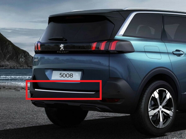 プジョー 純正 リアバンパープロテクター 5008 SUV 9814601880 |オートウェアー店