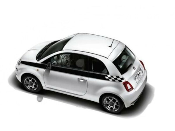 フィアット 純正 スポーツサイドストライプ FIAT 500 500C 312 チンクエチェント 50901876|オートウェアー店