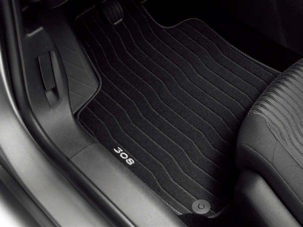 プジョー 純正 308 SW T9系 （2014-22） フロアマット カーマット 1台分 フロント 運転席 助手席 1列目 セカンド 2列目 ベロア 1610618080 26,426円