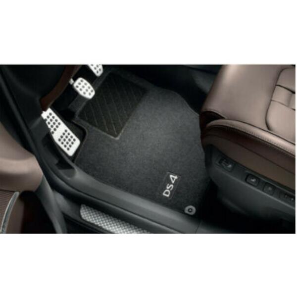 シトロエン 純正 DS4 B7 (2011-2014) フロアマット カーマット カーペット 1台分 フロント リア 右ハンドル用 1613954880
