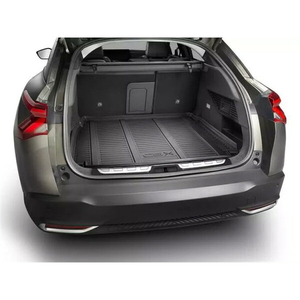シトロエン 純正 C5X ラゲッジトレイ PLUG-IN HYBRID 用 ノンスリップ素材 カーゴマット トランクマット C5Xロゴ入り 1681358680 |オートウェアー店