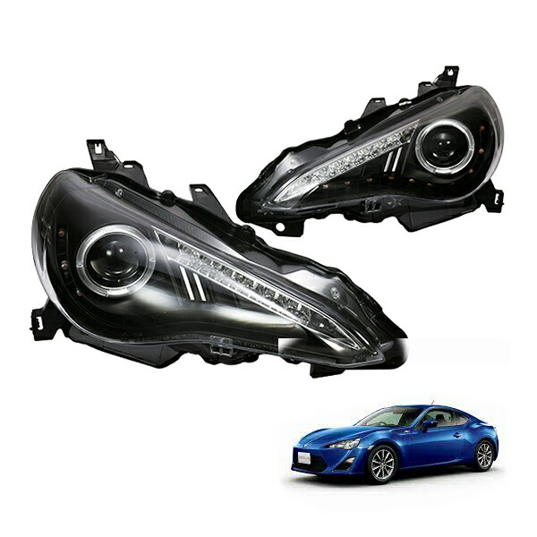 楽天市場】SONAR(ソナー) ヘッドライト スバル BRZ DRLスタイル