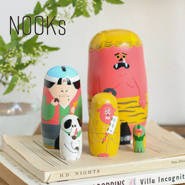 楽天市場】マトリョーシカ 妖怪 人形 NOOKs ヌークス 天狗 河童