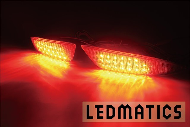 【LEDMATICS商品】ZNE16カローラフィールダー後期 純正加工LEDリフレクター T15-40(AT)
