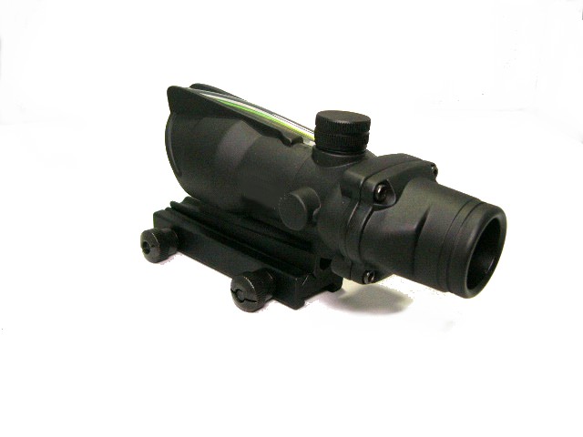 楽天市場】3倍X28赤緑発光イルミネーテッドコンパクトショートスコープ