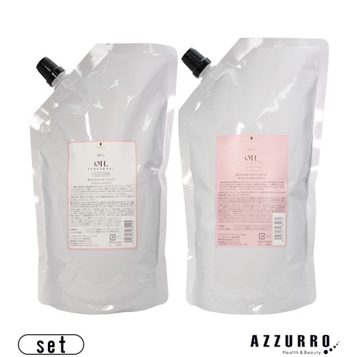 シュワルツコフ BC オイルローズ シャンプー 1000ml トリートメント 1000g 詰め替え 合計2点セット【宅急便対応】