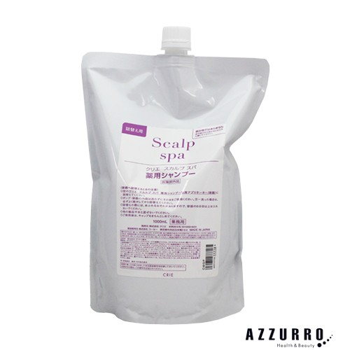 楽天市場 クリエ スカルプ スパ 薬用 シャンプー 1000ml 詰め替え ゆうパック対応 ａｚｚｕｒｒｏ楽天市場店