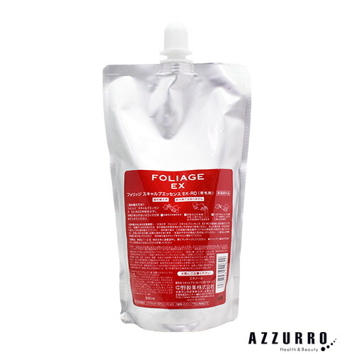 中野製薬 ナカノ フォリッジ スキャルプエッセンス EX-RD 500ml 詰め替え【追いかける能力のある電子メイル便相応う1個まで】