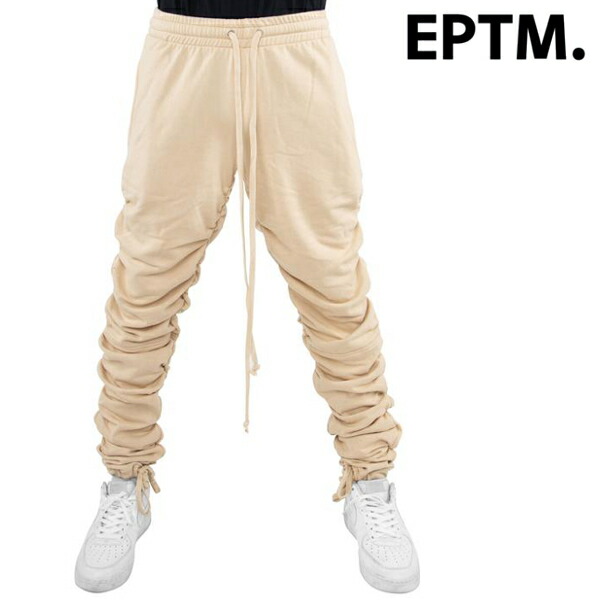 新着商品 楽天市場 Eptm Wrinkle Pants Beige エピトミ ギャザー スウェット パンツ ベージュ ウエストゴム メンズ 大きいサイズ ヒップホップ ストリート系 ファッション ブランド メンズ 大きい サイズ Laセレブ スポーティ ストリート メンズ 送料無料 新作 B