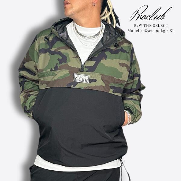 楽天市場】PRO CLUB / プロクラブ「Nylon Coach Jacket Black